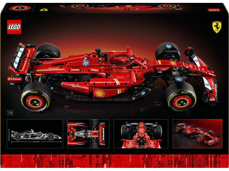 LEGO® Technic Ferrari SF-24 F1 Rennauto 42207 Lego-Set für Erwachsene und Formel-1-Fans