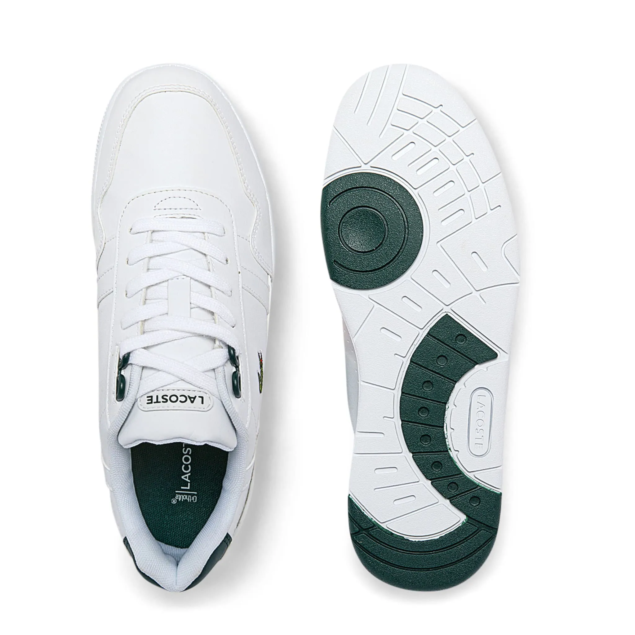 Lacoste Souliers T-Clip Blanc Pointures 3-6