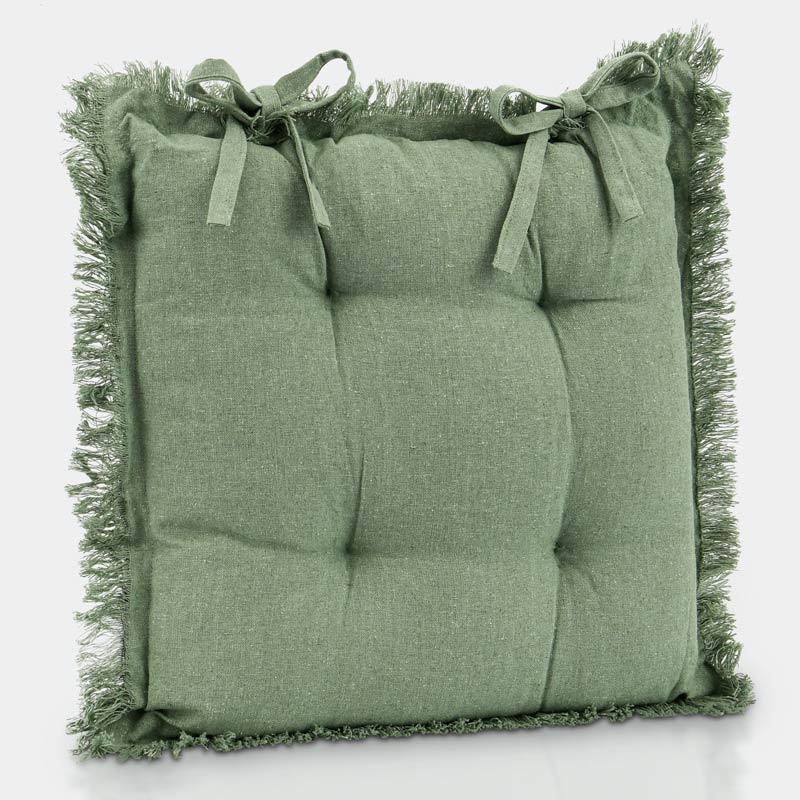 Dessus de chaise 'Aelis' kaki