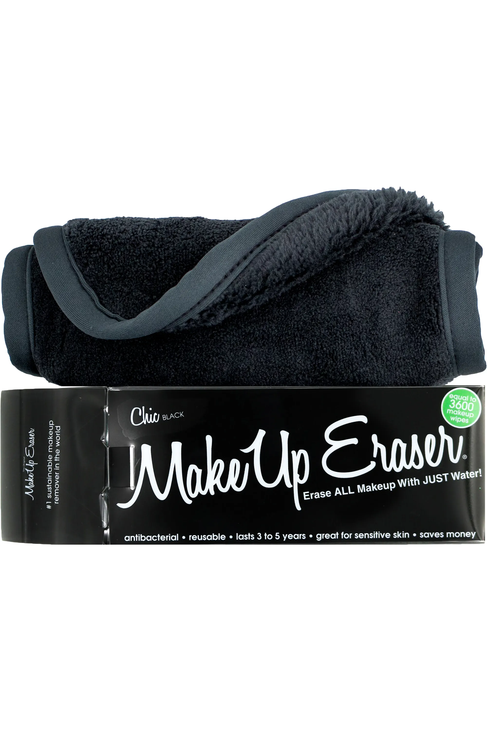 Makeup Eraser Serviette démaquillante réutilisable Chic Black