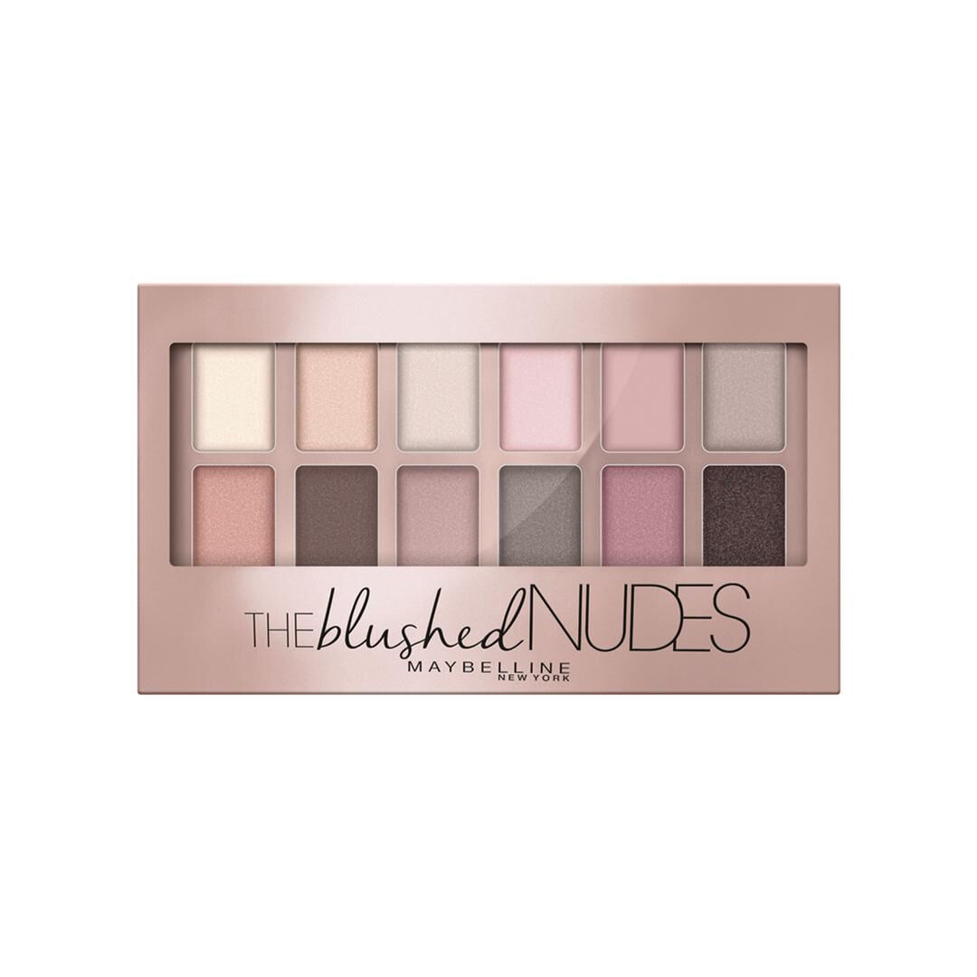 MAYBELLINE  New York The Blushed Nudes Paleta de Sombras de Olhos
