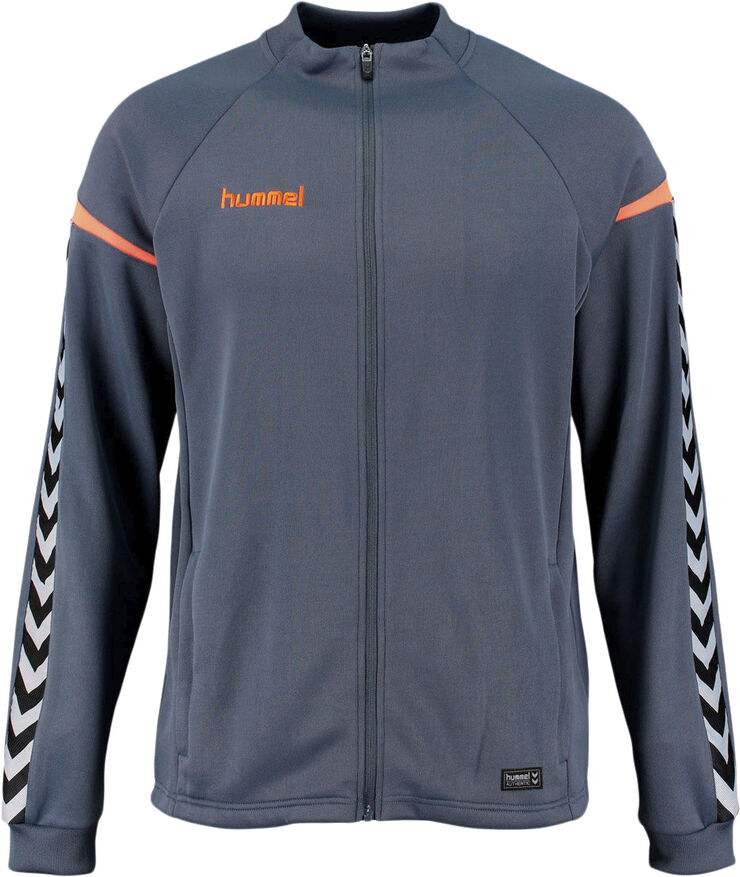 Hummel Authentic Charge Poly Zip Træningstrøje Grå