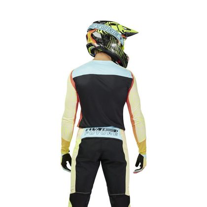 Maillot cross Fox FLEXAIR ELEVATED 2025 - Jaune