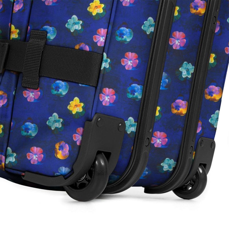Valise souple Transit'R M 67 cm Flower Blur Navy