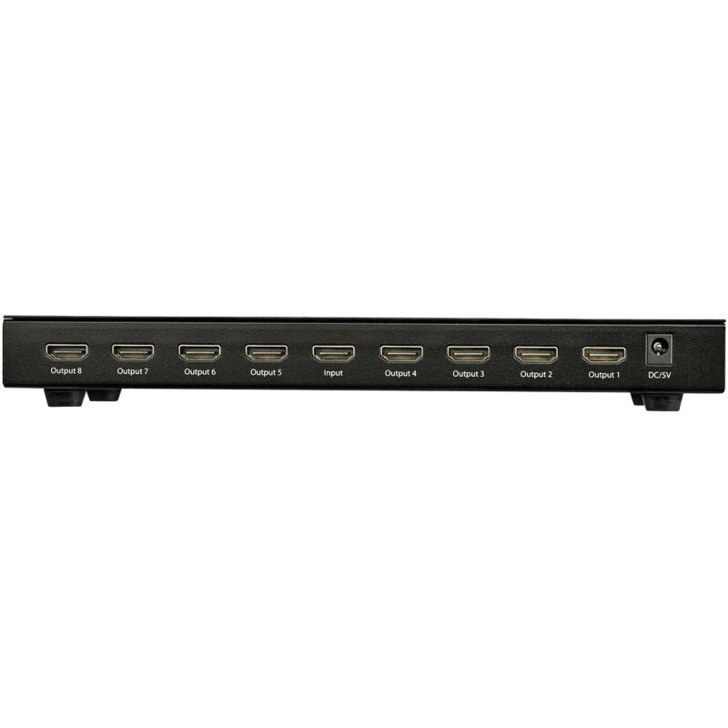 StarTech.com Splitter vidéo HDMI 4K 60 Hz à 8 ports - Répartiteur HDMI Ultra HD compatibe HDR