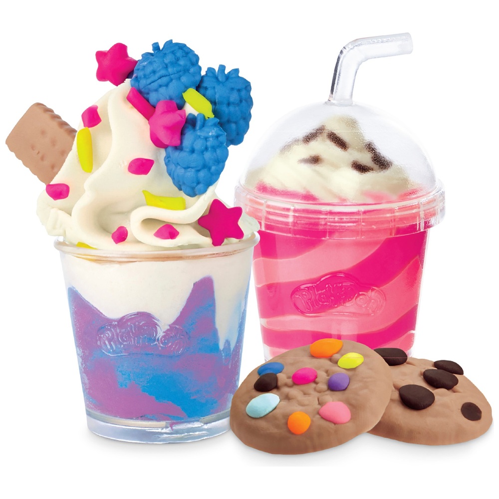 Play-Doh Kitchen Creations Super buntes Café-Spielset mit 20 Teilen