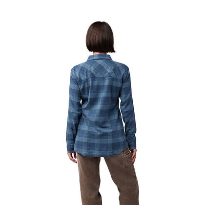 Chemise Fox SURVIVALIST STRETCH FLANNEL FEMME - Gris
