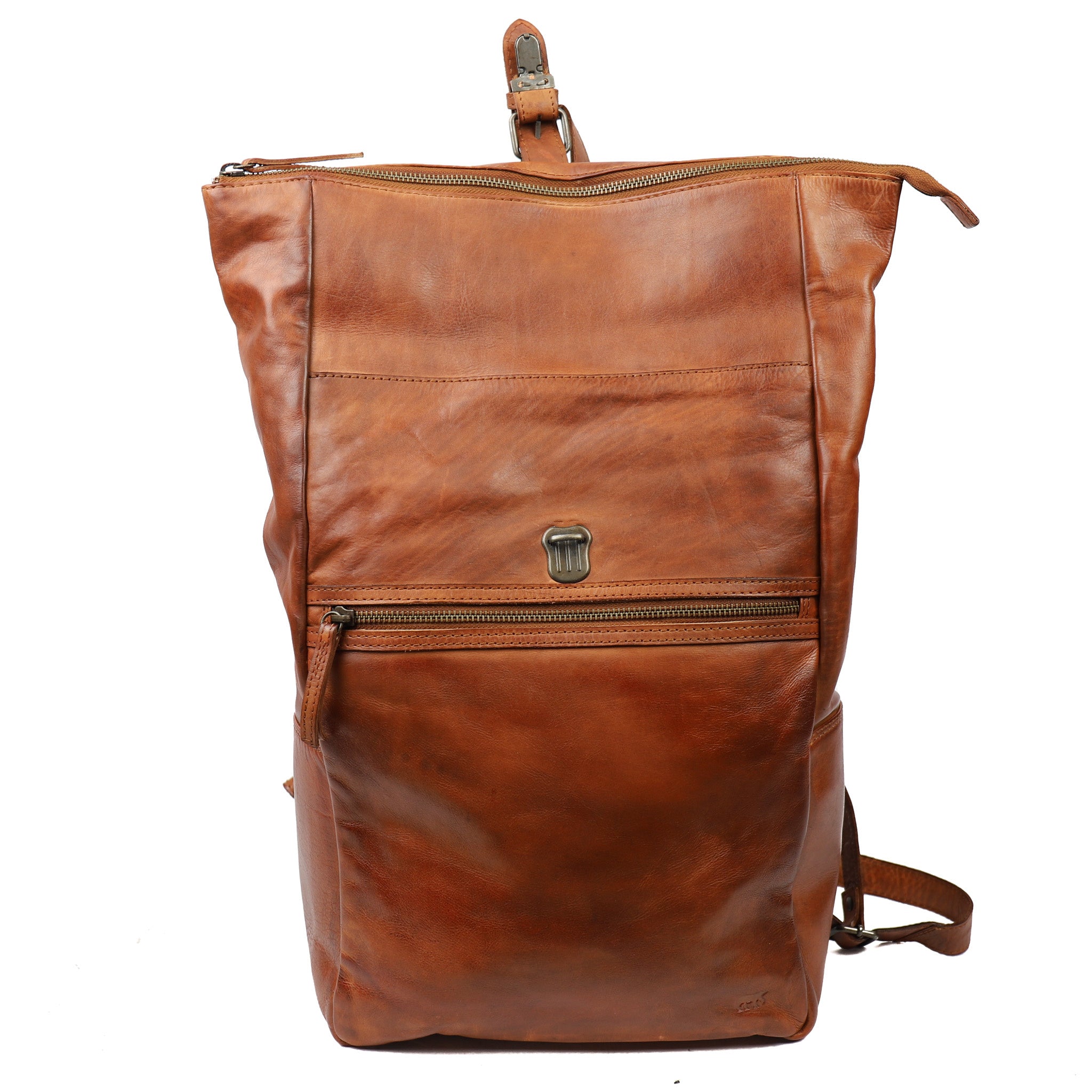 Rugzak 'Rick' cognac Cognac
