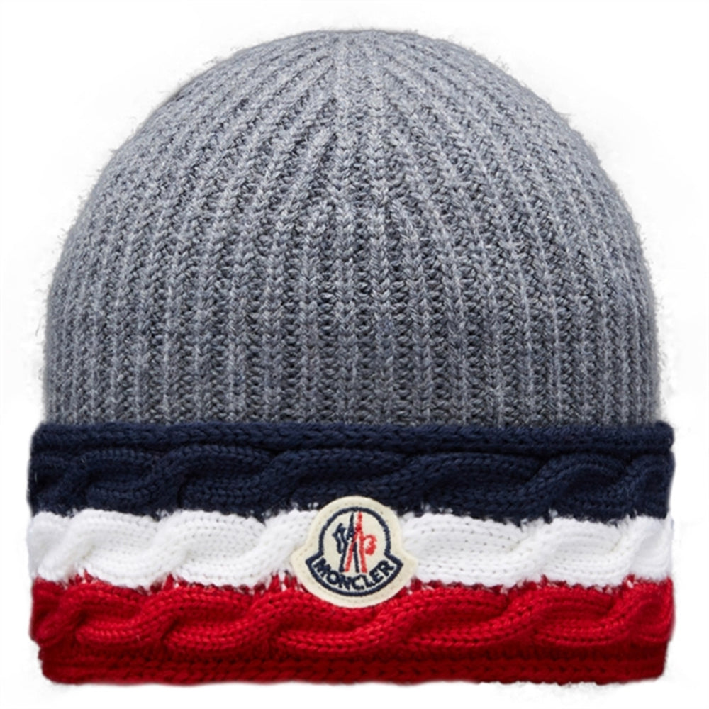 Berretto Tricot Hue Medium Grey - Moncler