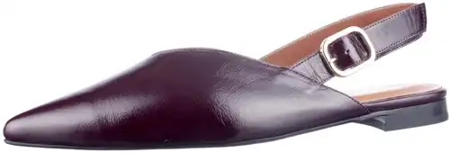 Babouche bordeaux Sheri-105 - maat 43 ballerina bordeaux - maat 43 Calandschoen