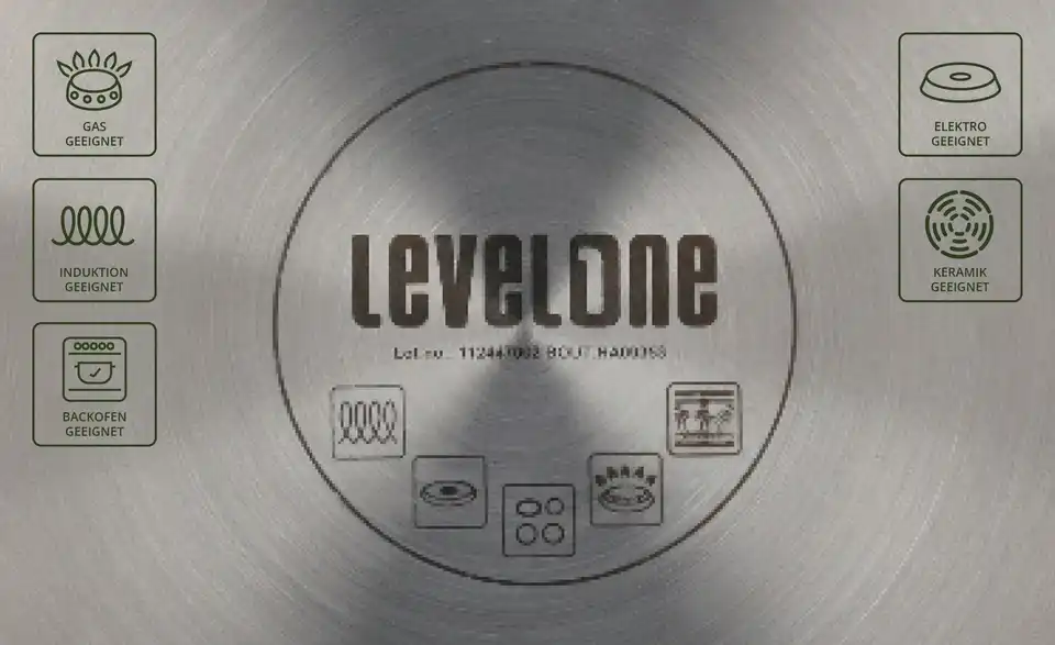 levelone Fleischtopf 12cm Basic 12 cm