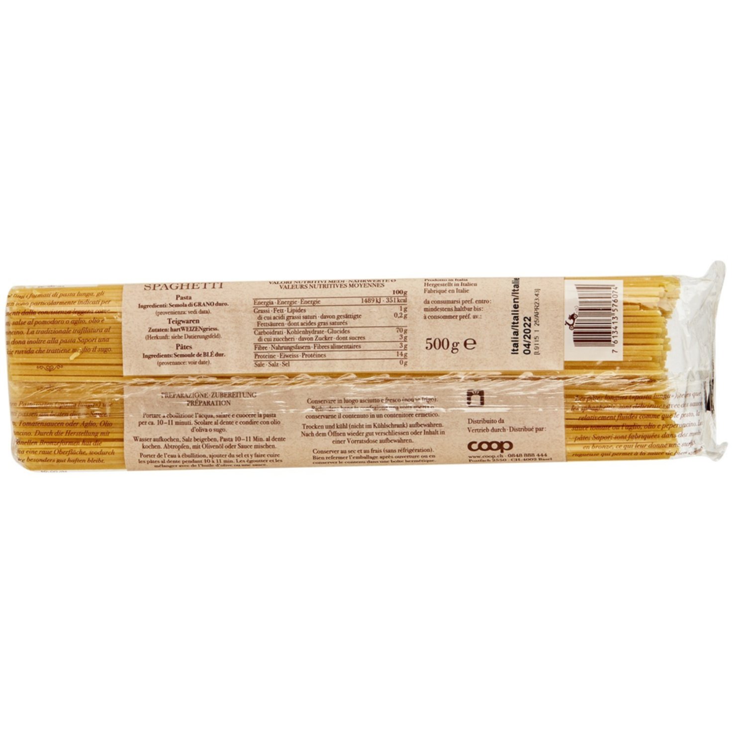 Sapori d'Italia Spaghetti