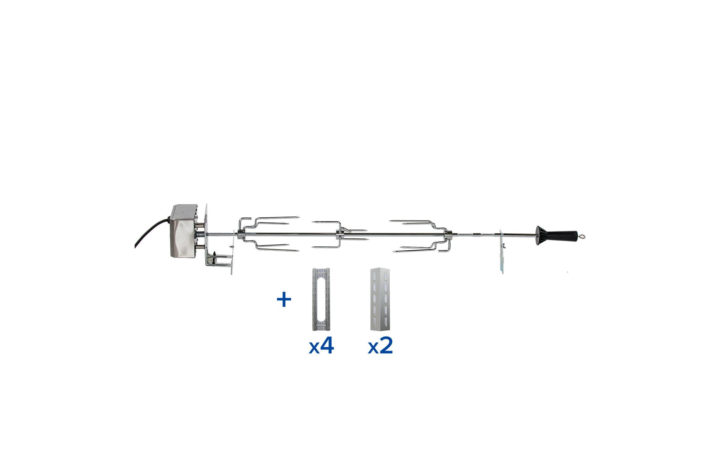Grillspiess Culinary Modular Rotisserie Kit Netzbetrieb<br>Hochleistungskit ist für Liebhaber der Rotisserie-Küche