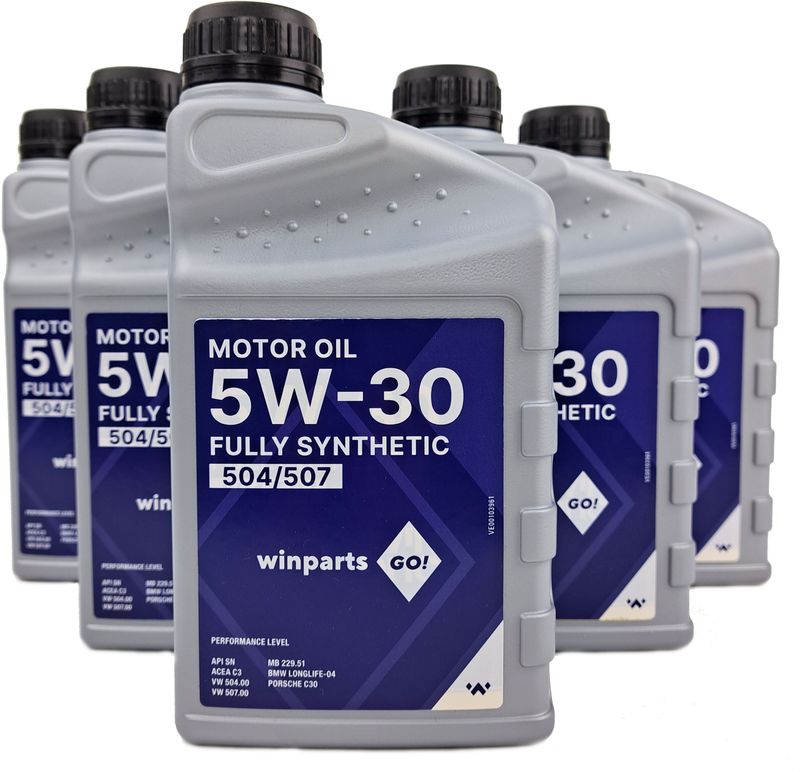 Winparts GO! 5W30 Fullsynthetic Longlife 5L