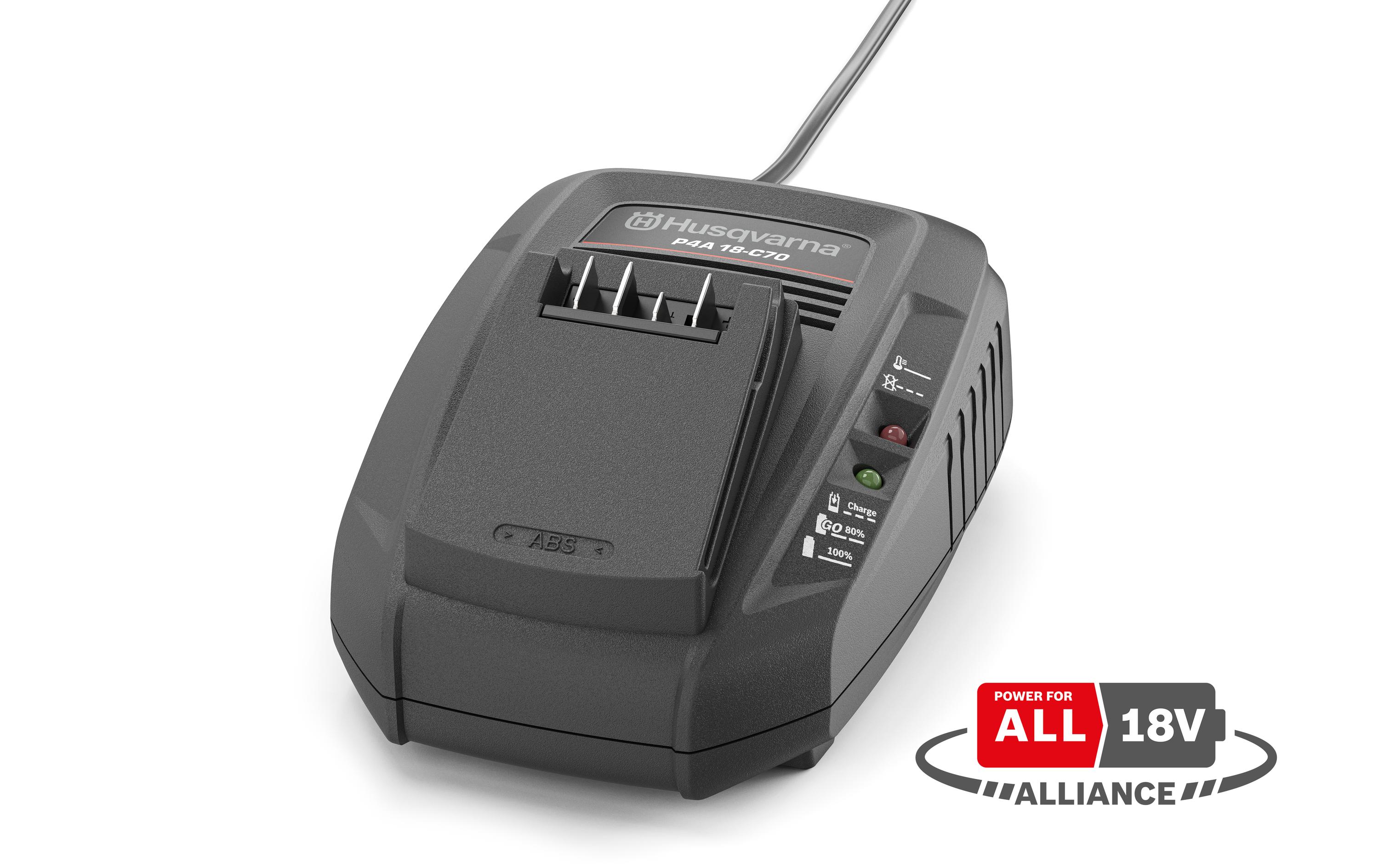Ladegerät Aspire P4A 18-C70Kompaktes und schnellladendes Ladegerät von Aspire und POWER FOR ALL Akkus