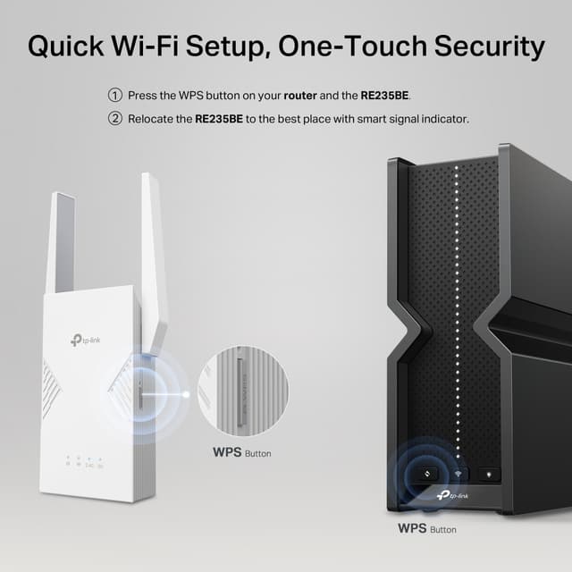 TP-Link RE235BE WiFi 7 wifi-forlænger