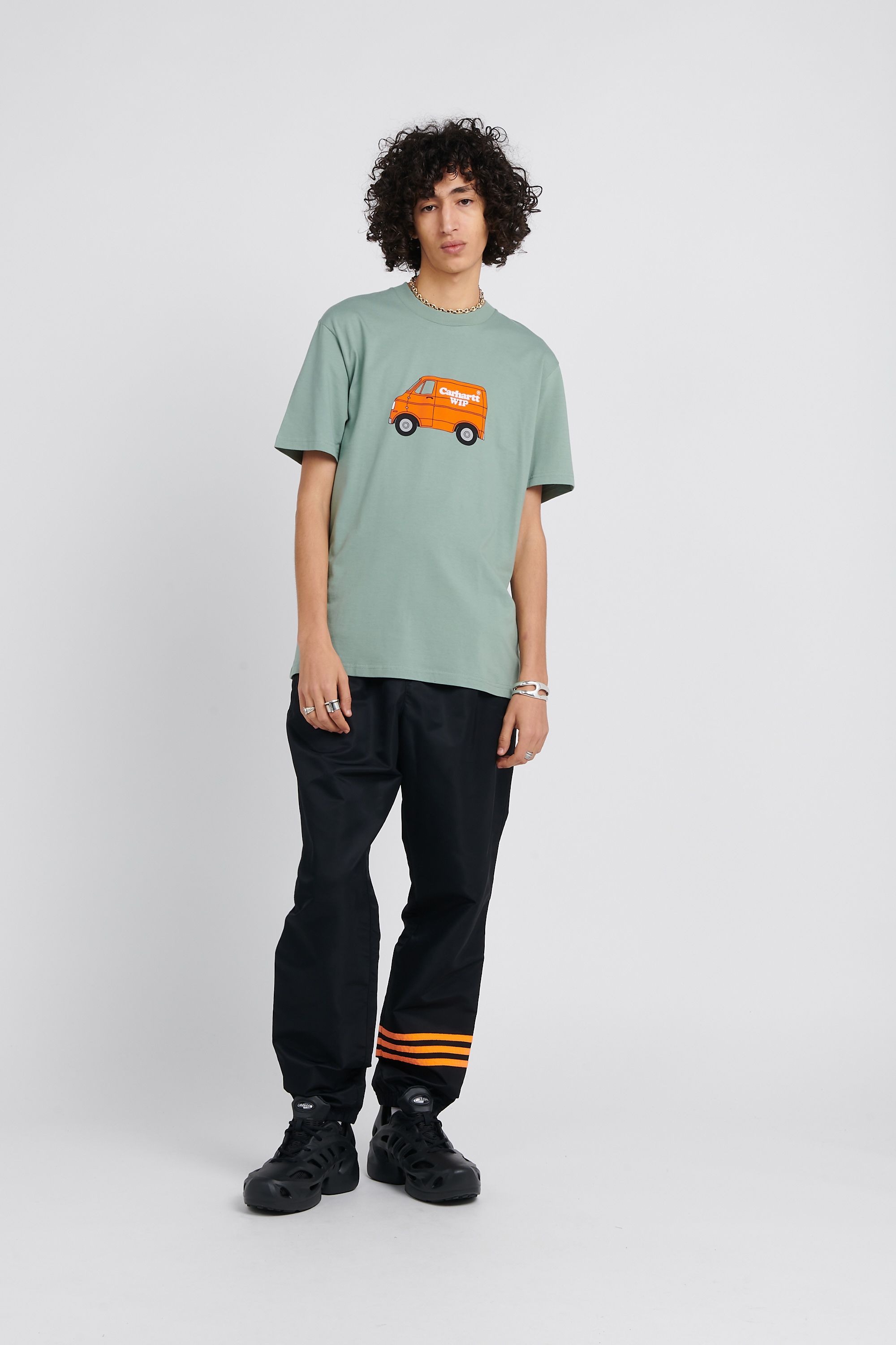 CARHARTT WIP T-shirt S/S Mystery Machine T-Shirt Vert