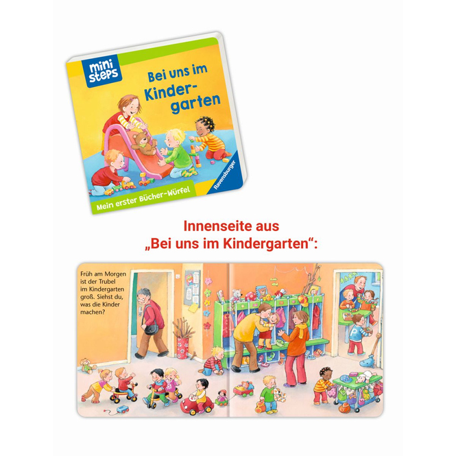ministeps - Töpfchen, Schnuller, Gute Nacht - 6 Mini-Bücher im Set