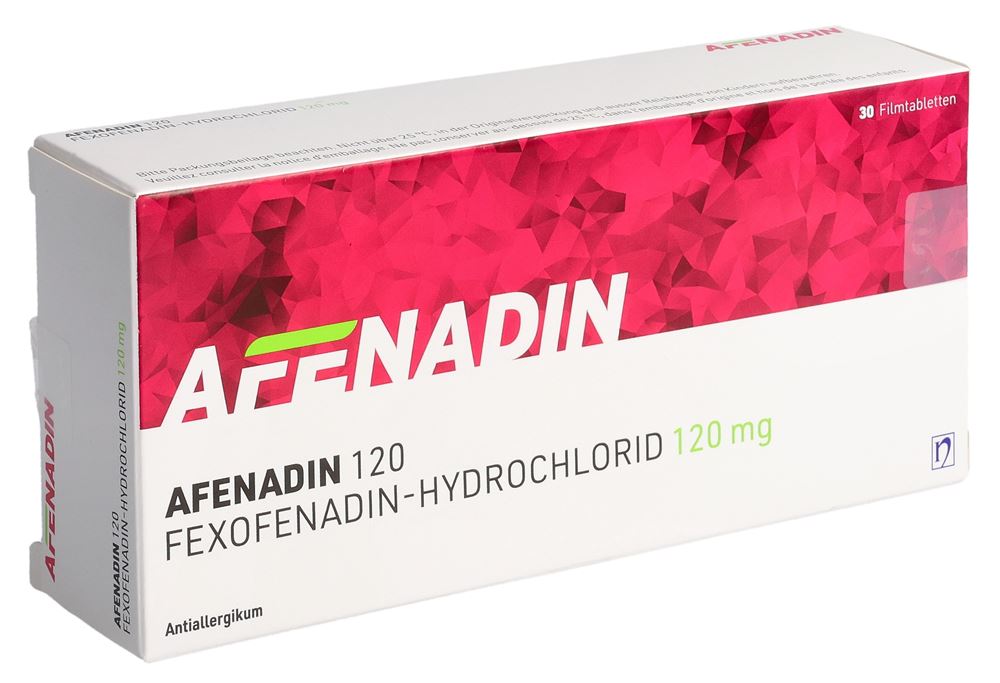 AFENADIN Filmtabl 120 mg Blist 30 Stk<br>30 Stück, Blister, Filmtablette