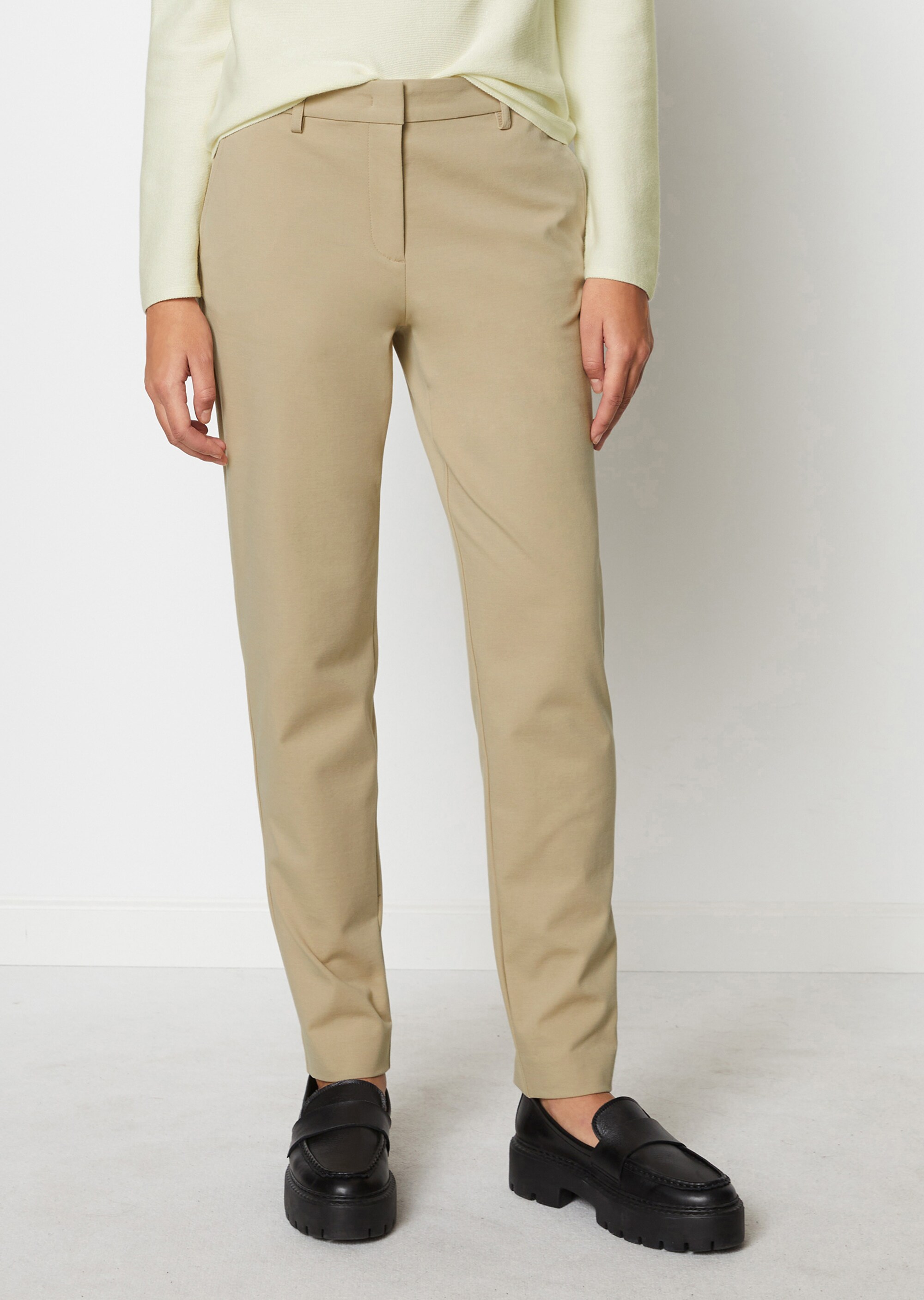 Jerseyhose slim aus Interlock-Qualität