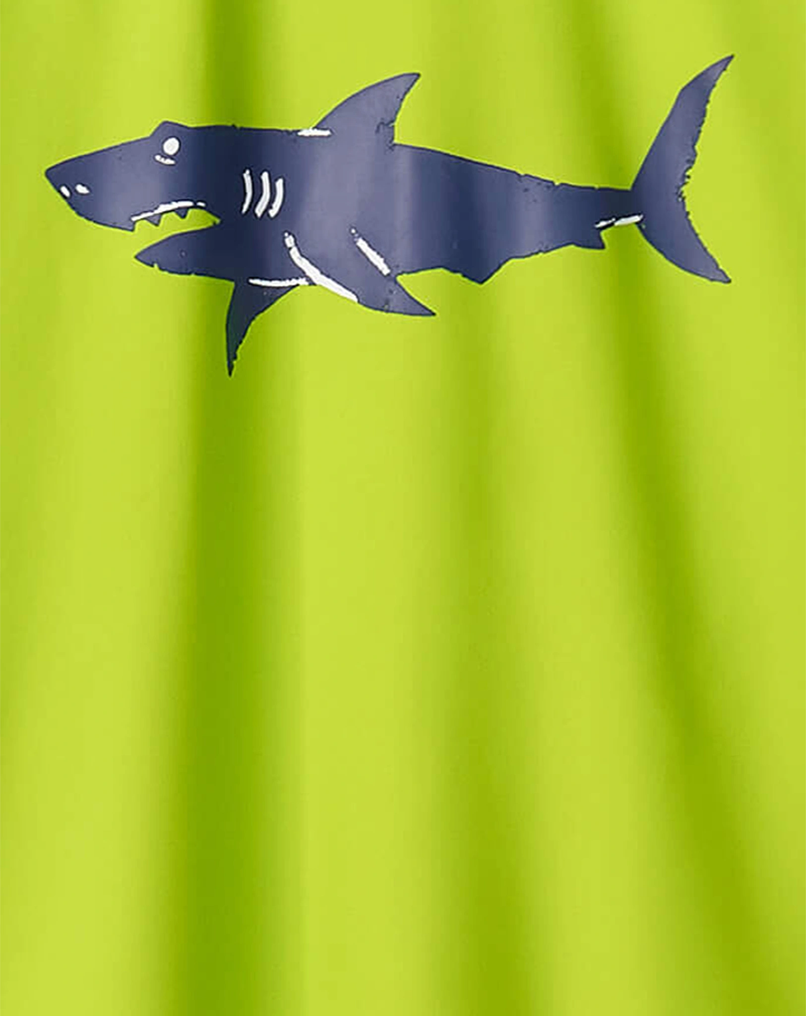 Badeshirt LIME GREEN SHARK in grün