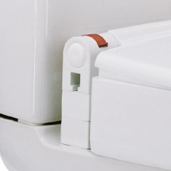 Aquatec 90000 toiletverhoger   6cm met deksel zonder armleuning wit