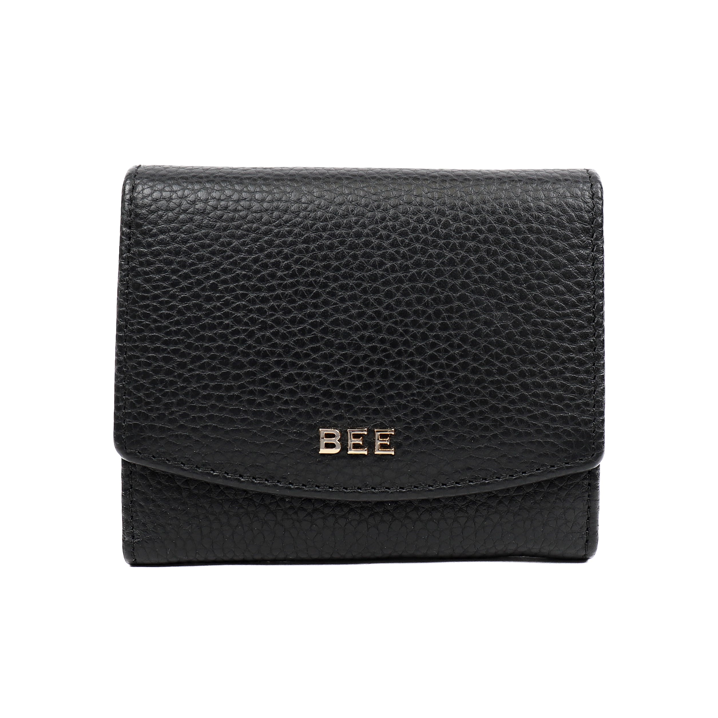 Overslag portemonnee 'Rosy' Black Black