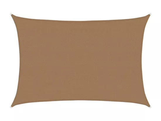 Voile d'ombrage 160 g/m² Taupe 4x6 m PEHD