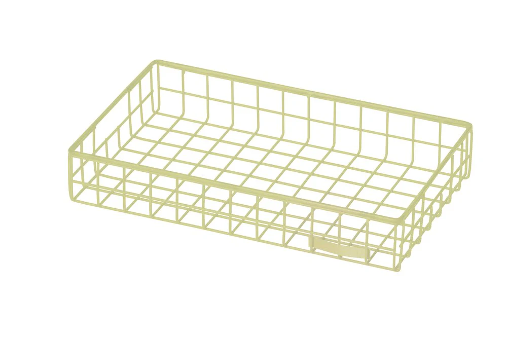 Kalager Design  Wire bakke, lille - Green Beige