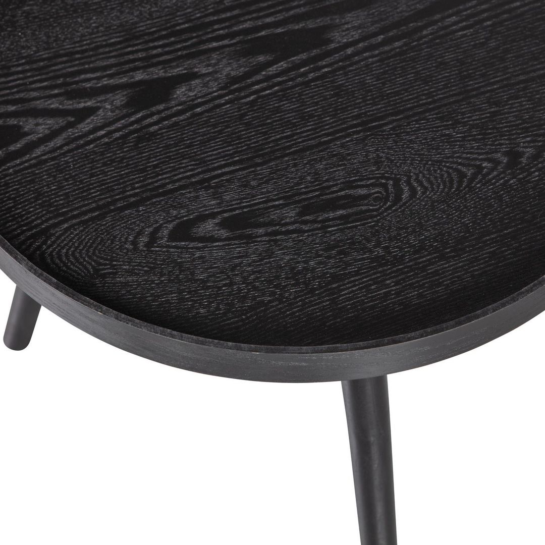 WOOOD   Mesa Black Bijzettafel