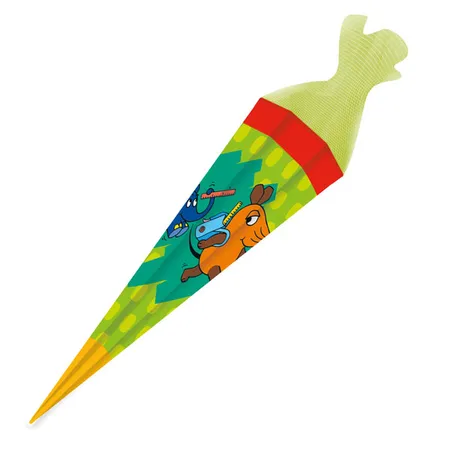 Trötsch Schultüte Die Maus 85 cm, eckig