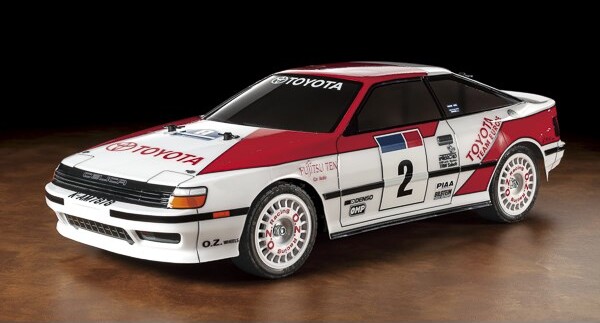 Tamiya - Rc Toyota Celica Gt-Four St165 Tt-02 Fjernstyret Bil Byggesæt - 1:10 - 58718
