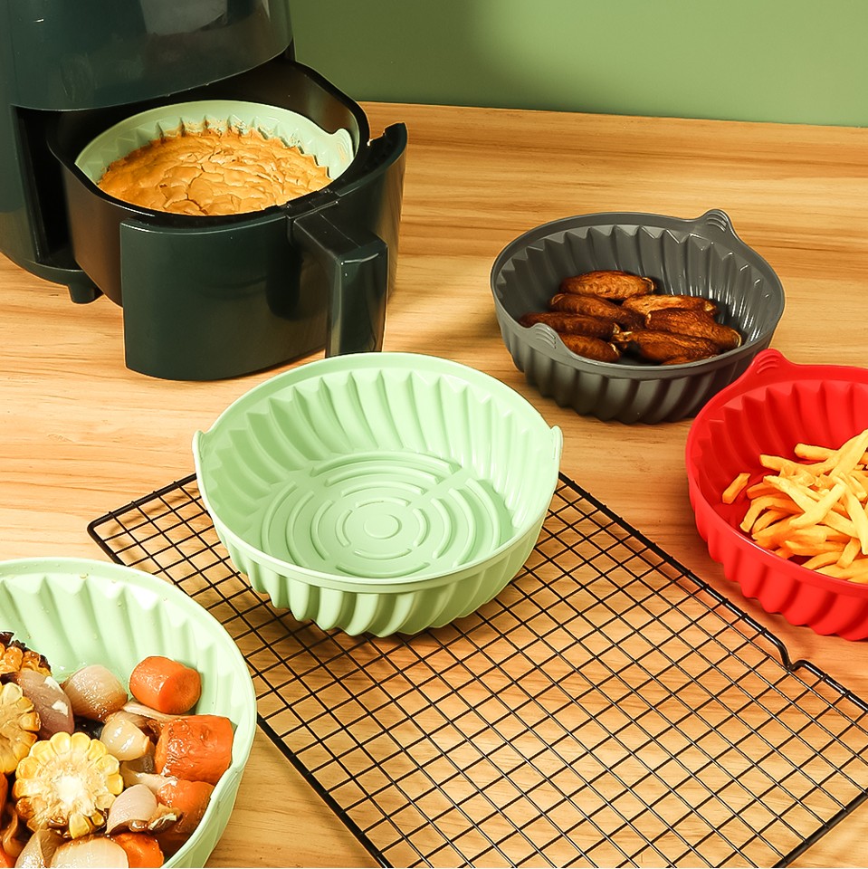 Scandinavian Collection - Airfryer silikoneform, rund Ø22cm