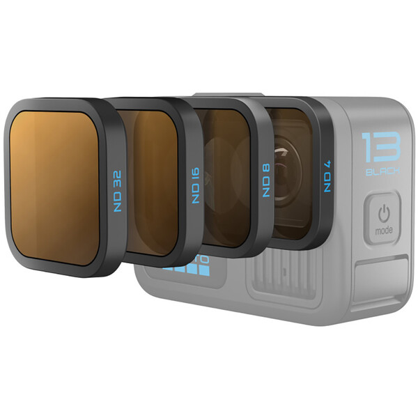 GoPro - Pack de 4 filtres ND à flou cinétique intelligent - Hero13 Black