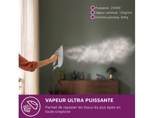 PHILIPS - Centrale vapeur PSG7040/10 8 bars Optimal Temp