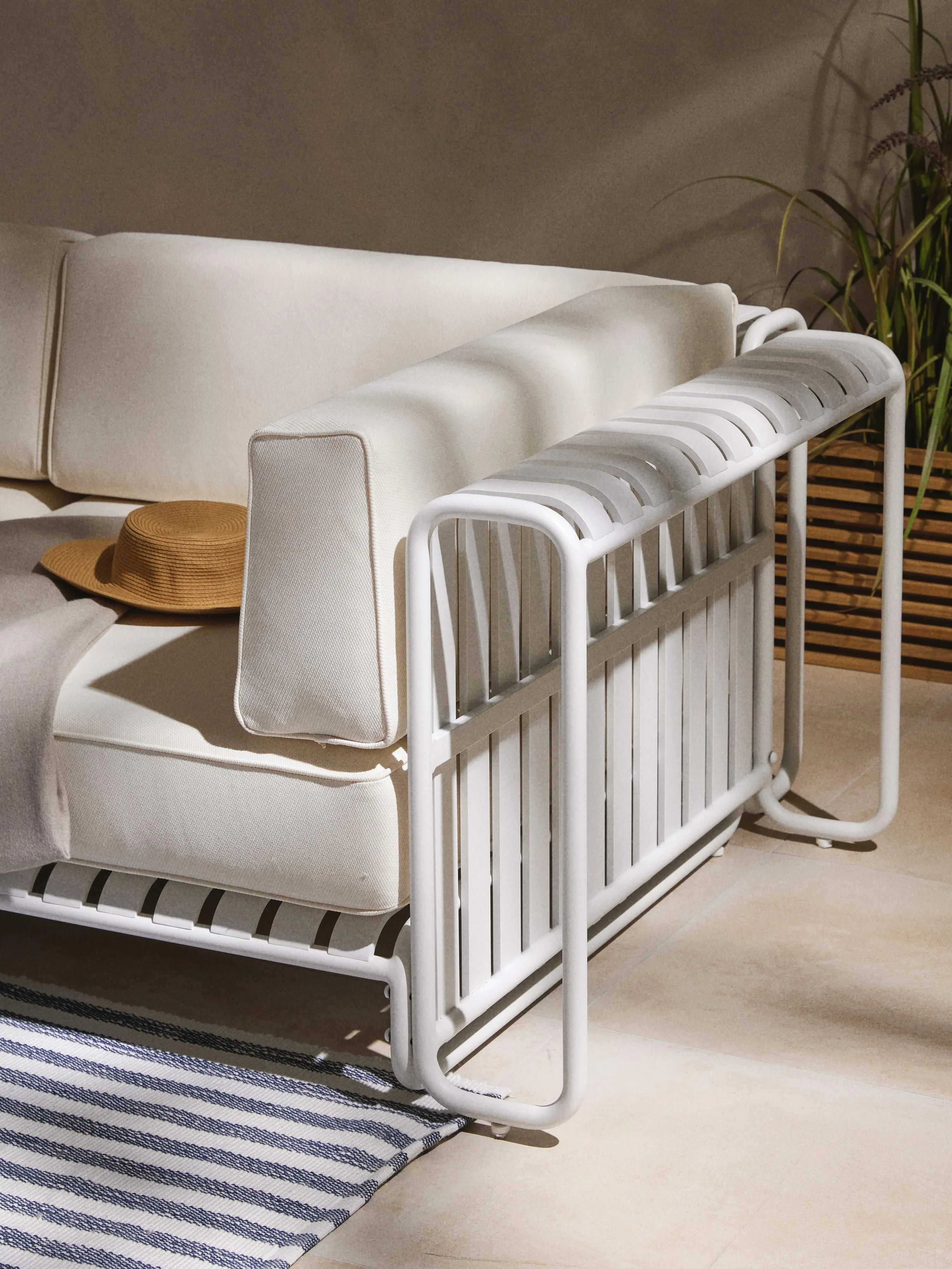 Modulaire tuin loungebank Caio