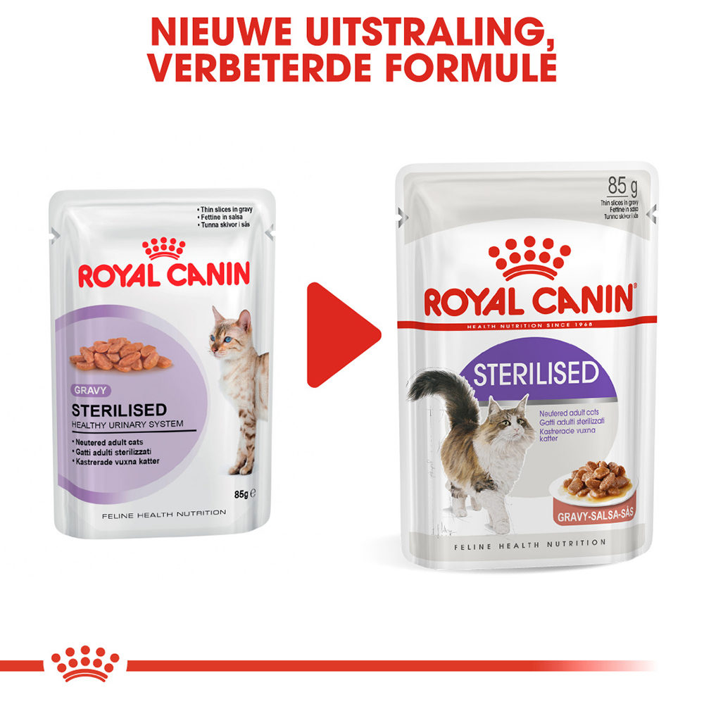 Royal Canin Sterilised in Gravy - Kattenvoer