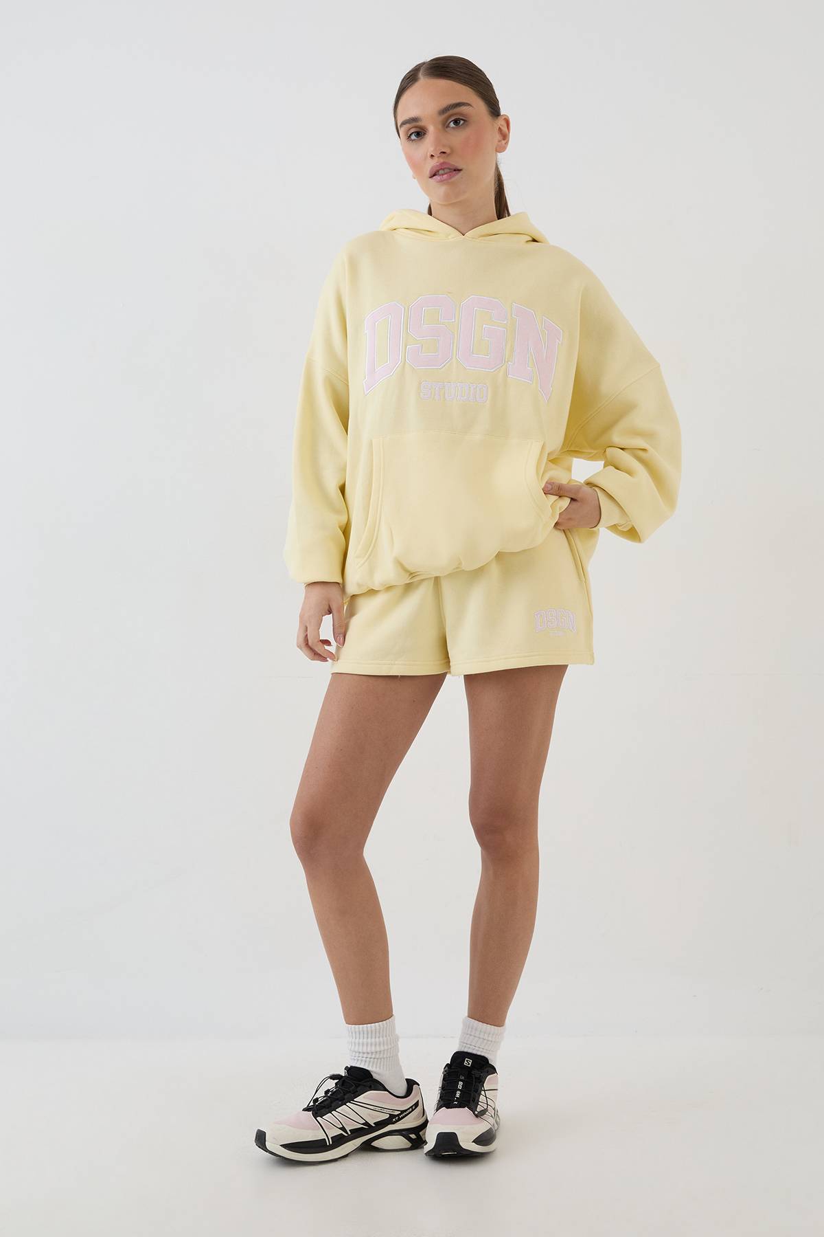 Sweat À Casynthétiqueche Oversize Avec Appliqué Collegiate Dsgn Studio