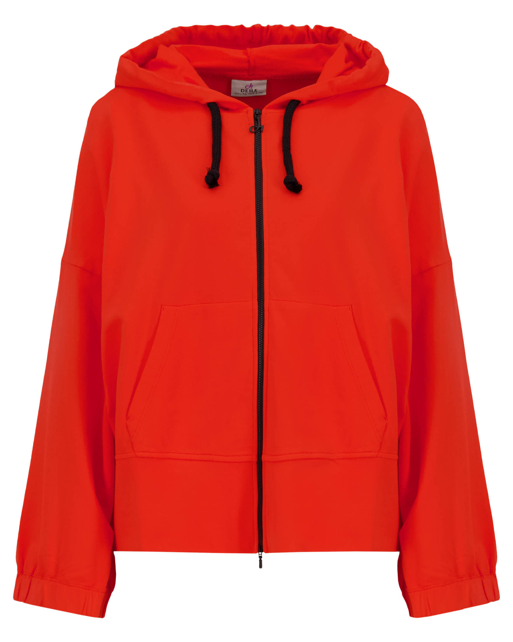 Deha| Damen Sweatjacke 7/8-Ärmel
