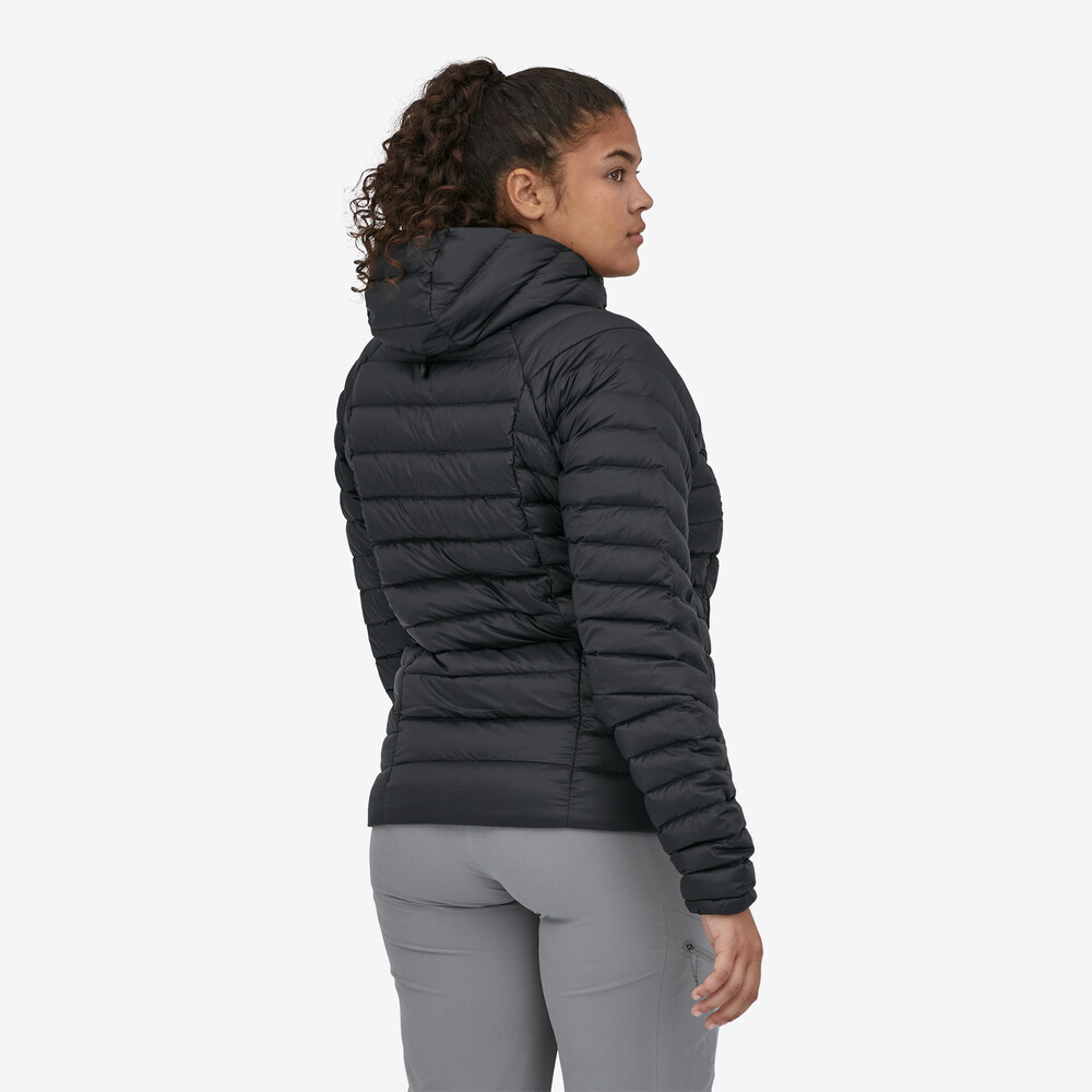Damen-Daunenpullover mit Kapuze