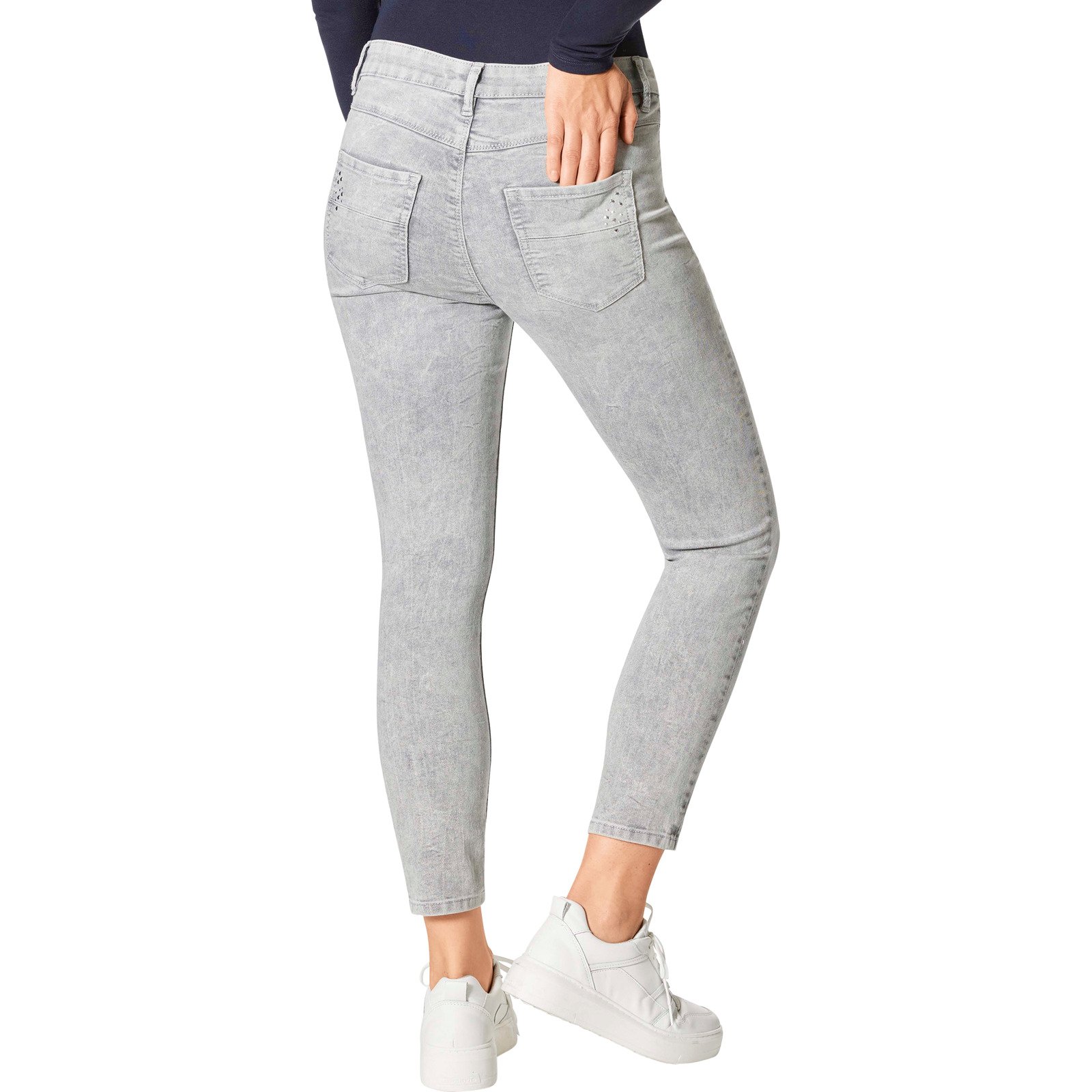 Stooker Damen-Jeans Florenz grey denim