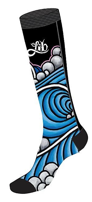 LIB TECH - CHAUSSETTES JL WAVES RIDING SOCK UNISEX