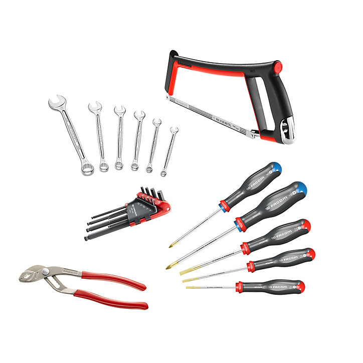 Caisse à outils Facom + 22 outils