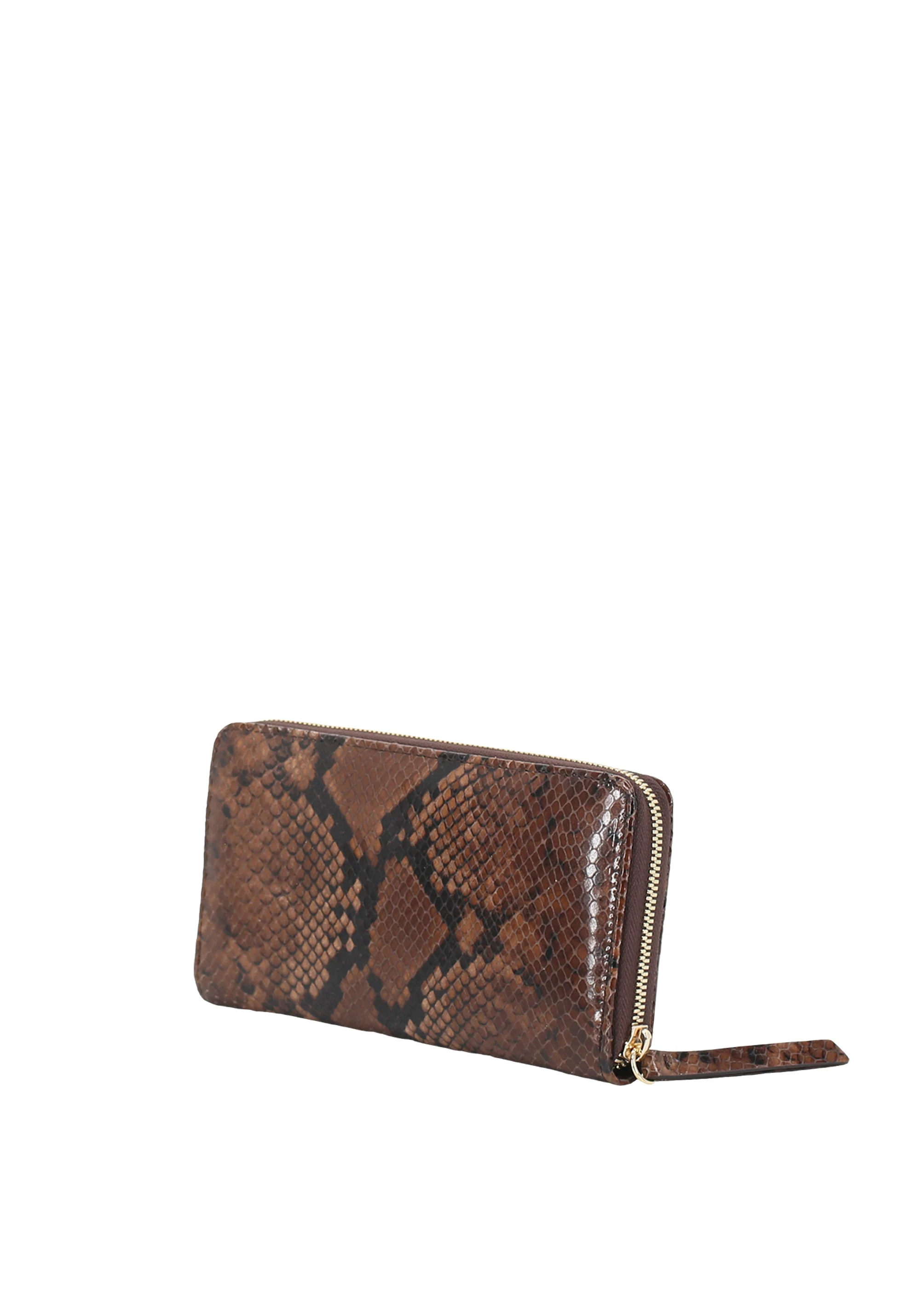Wallet Leather phyton embossed Standard
