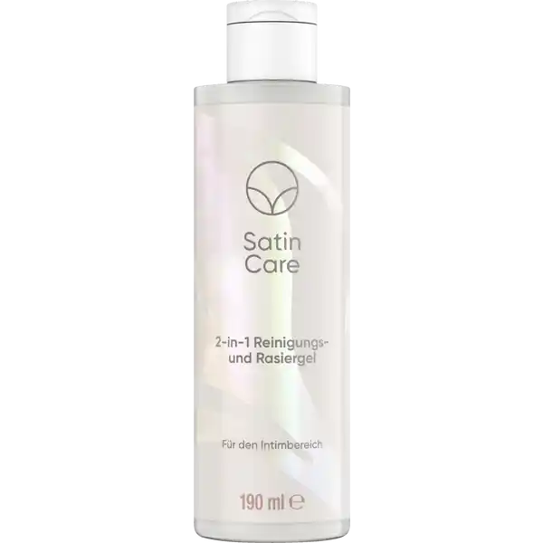 Satin Care 2in1 Reinigungs- & Rasiergel für den Intimbereich