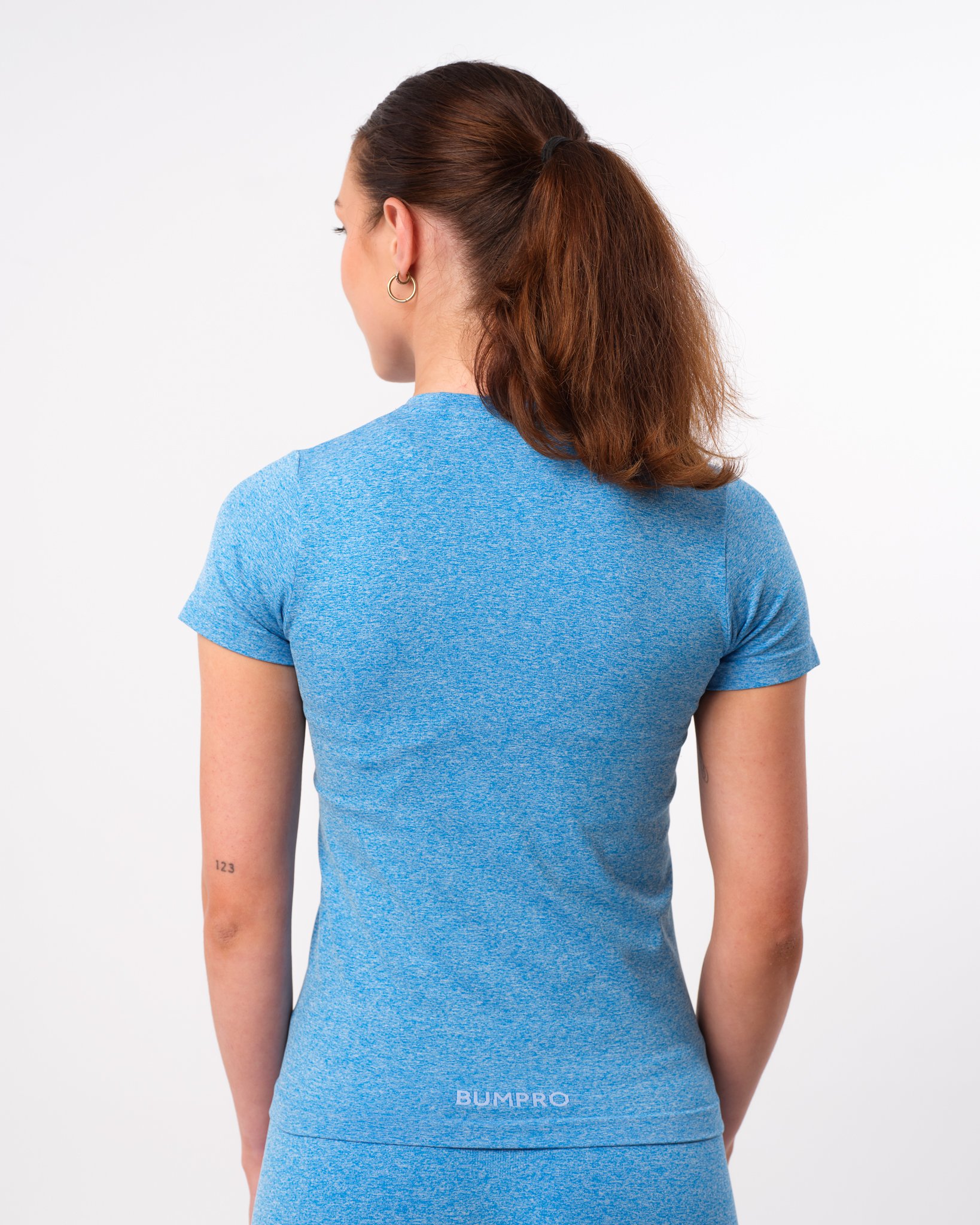 Bumpro Beam Clean Tee Diva Blue Marl