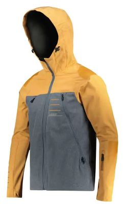 Veste VTT Leatt All Mountain 4.0 Gris/Jaune