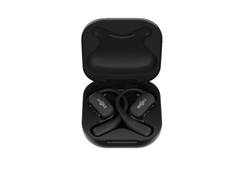 Shokz Wireless In-Ear-Kopfhörer OpenFit Schwarz Open-Ear Design für den ultimativen Komfort