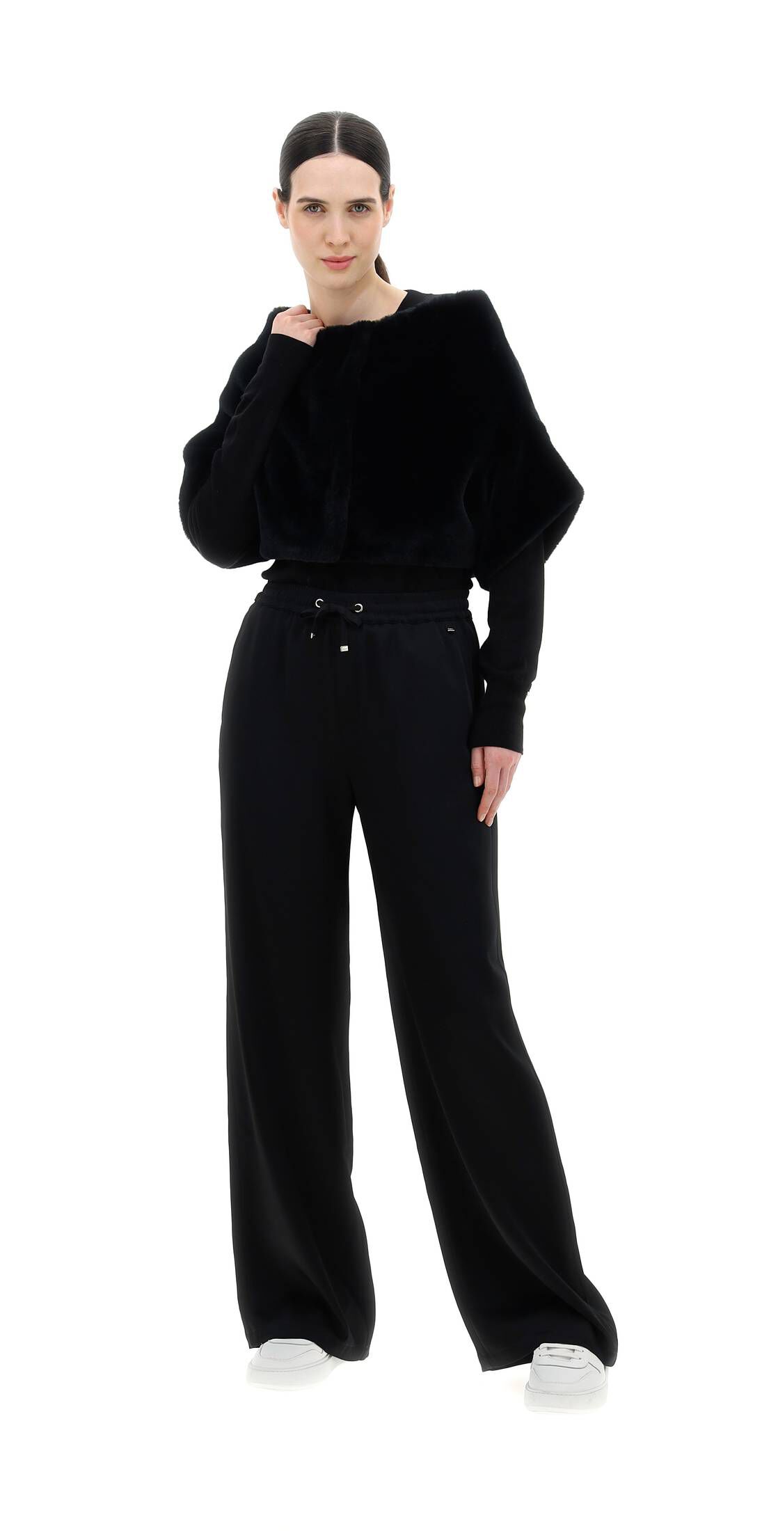 Herno| Damen Jacke FAUX FUR CAPE