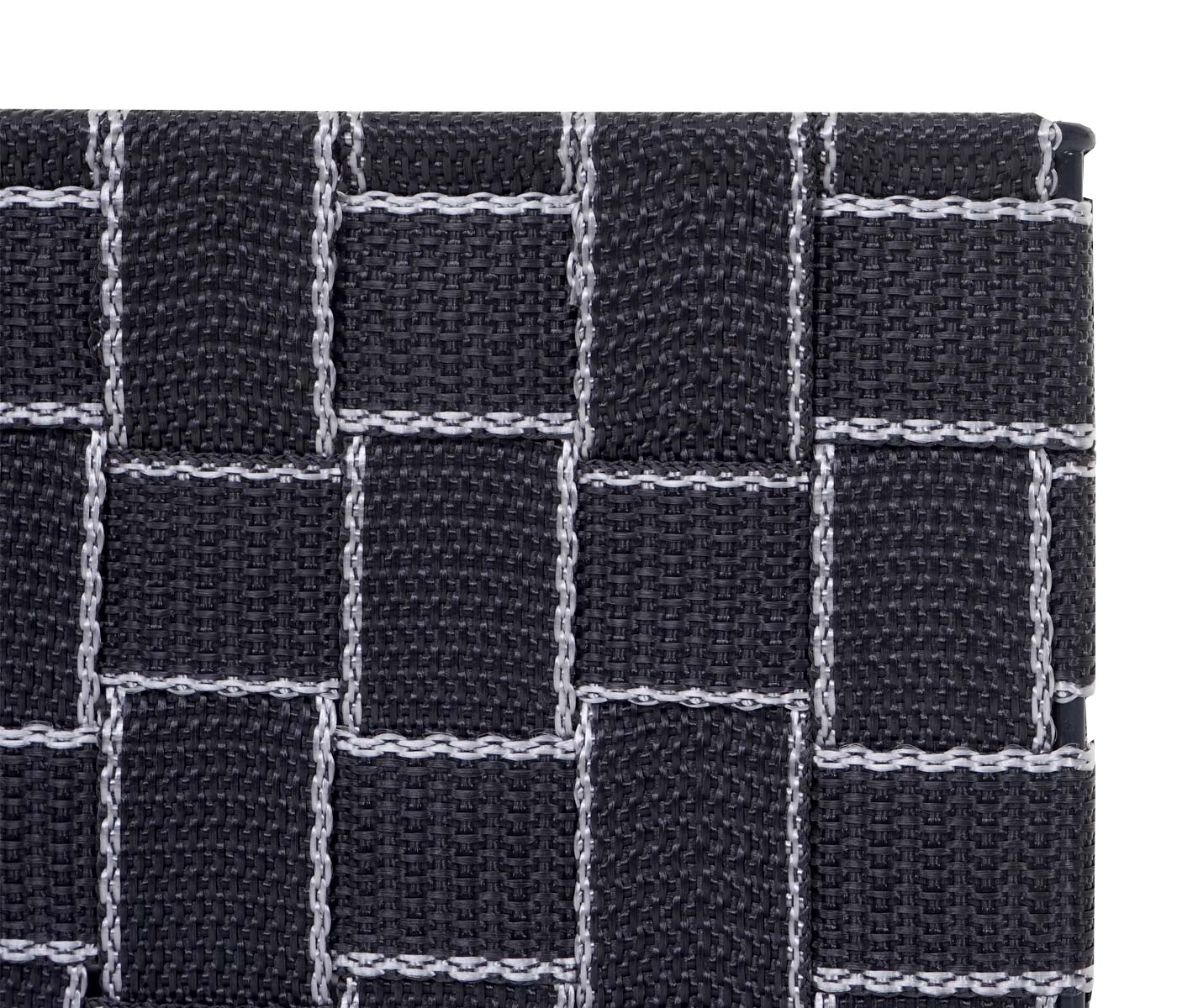 Aufbewahrungskorb MCW-C37, Dekokorb Korb Körbchen Aufbewahrung Regalkorb Deko 12x28x20cm ~ dunkelgrau